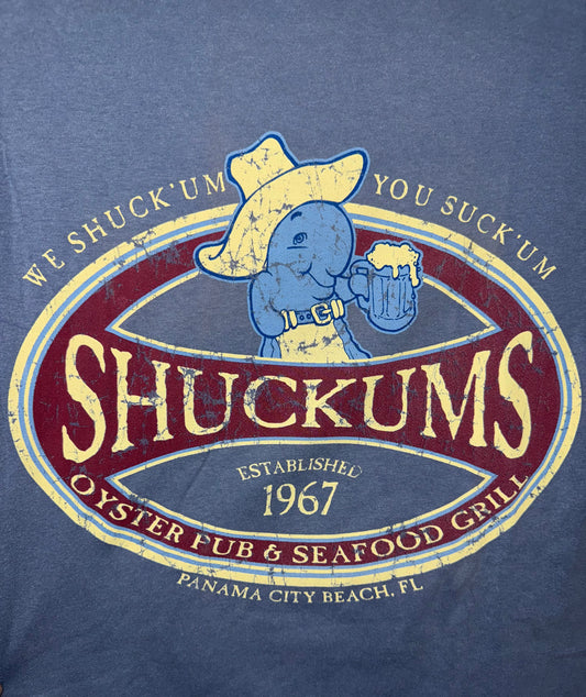 Shuckums Distressed Long Sleeve