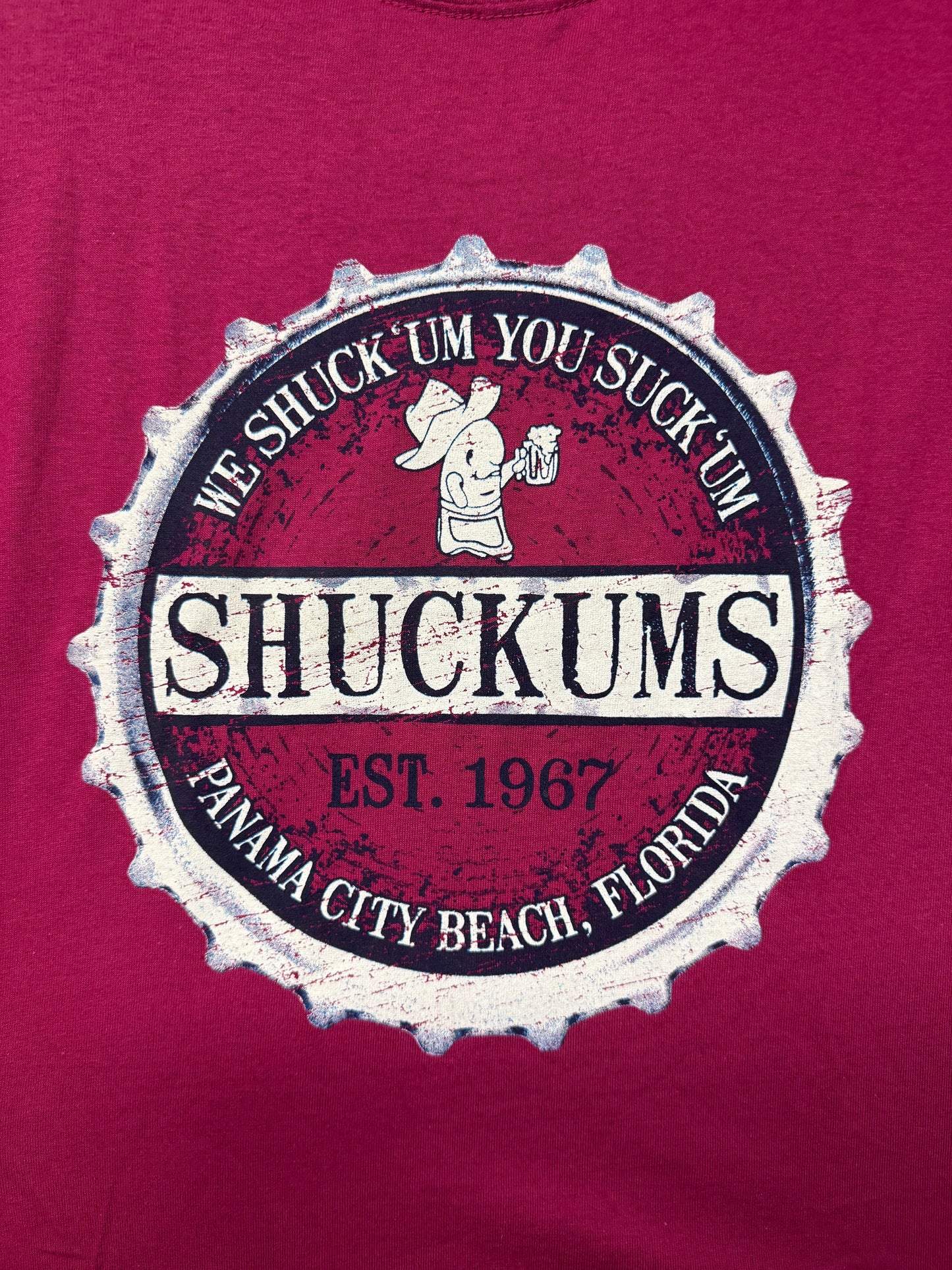 Shuckums Bottle Cap T-Shirt