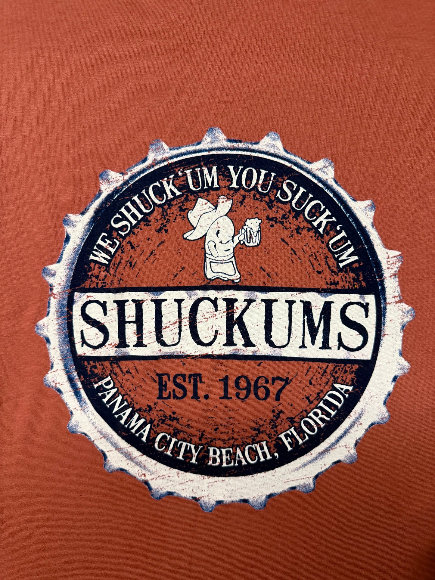 Shuckums Bottle Cap T-Shirt