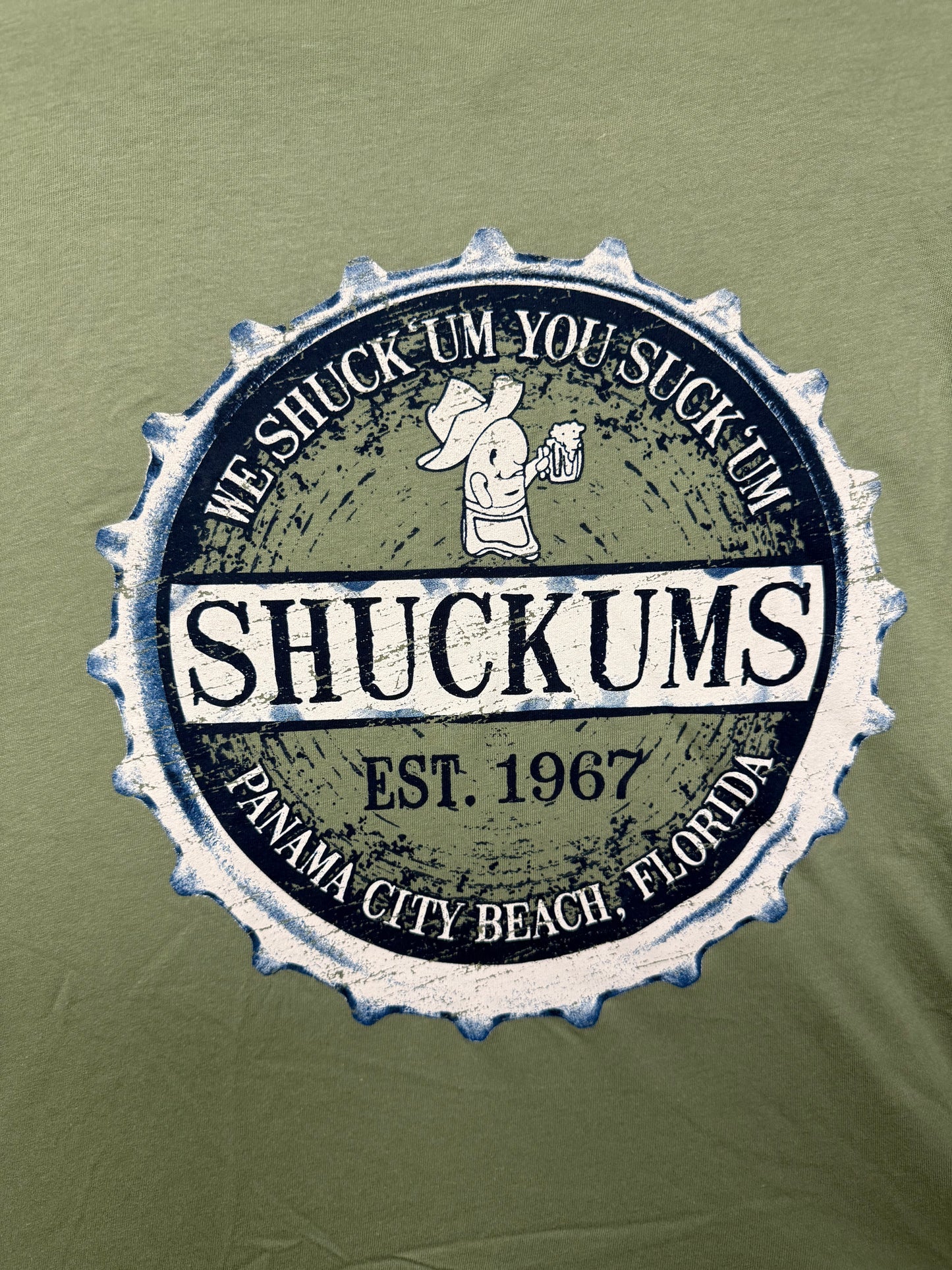Shuckums Bottle Cap T-Shirt