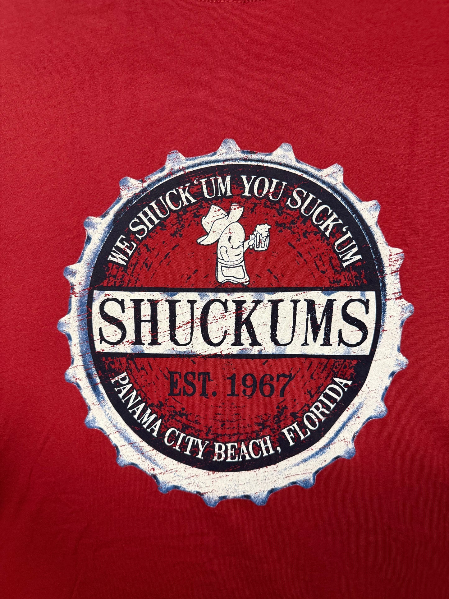Shuckums Bottle Cap T-Shirt